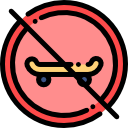Skate board not allowed